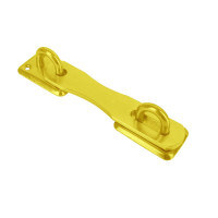 HASP WITH A STAPLE FOR TIGHTENING