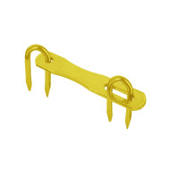 HASP WITH A STAPLE FOR HAMMERING