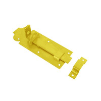 CLOSED LATCH WITH STRAIGHT LOCK BOLT