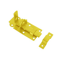 CLOSED LATCH WITH STRAIGHT LOCK BOLT