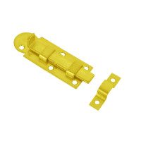 CLOSED LATCH WITH STRAIGHT LOCK BOLT