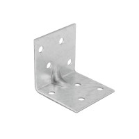 Reinforced mounting angle brackets