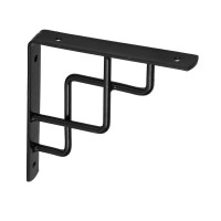 Suport decorativ din oțel cu model în zig-zag