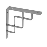 Suport decorativ din oțel cu model în zig-zag