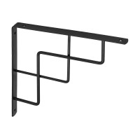 DECORATIVE STEEL BRACKET WITH A ZIGZAG
