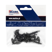 Decorative system garden screw with a washer head