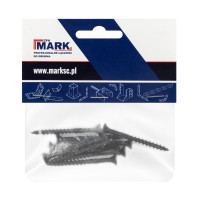 Woodscrew with a countersunk head