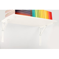 Folding steel bracket with lock