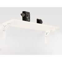 Folding steel bracket with lock