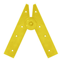 Ladder wing hinges