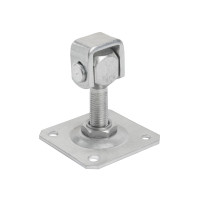 Adjustable hinges to screw up