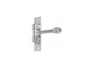 Adjustable hinge for screwing, long