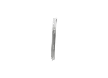 Pillar base driven in for mounting swings