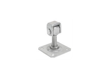 Adjustable hinges for screwing