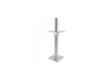 The column base is adjustable with a thread