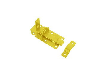 CLOSED LATCH WITH STRAIGHT LOCK BOLT