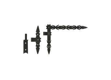 Door hinges forged