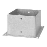 Podstawa słupa przykręcana