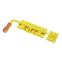 Lock latches with wooden handle