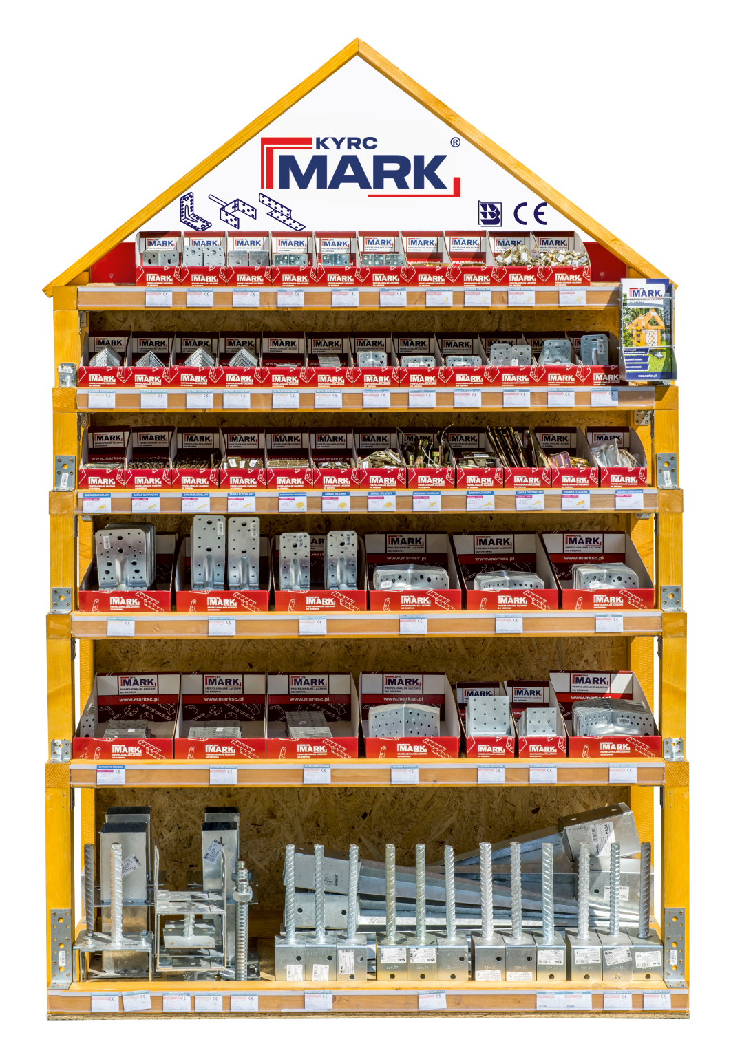 Ekspozytor drewnianyy