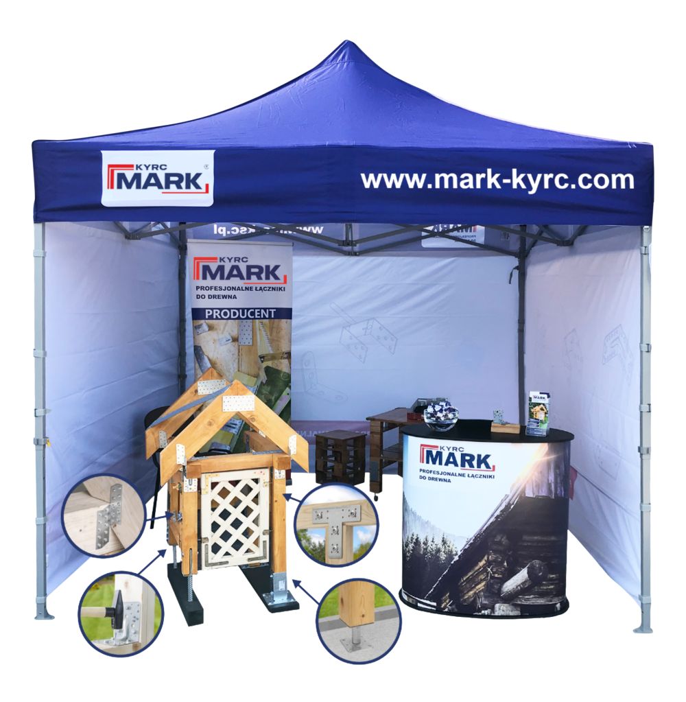 Zdjęcie mobilnego namiotu pokazowo-szkoleniowego