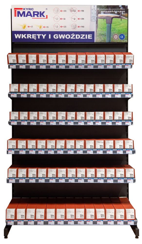 Regał: Wkręty i gwoździe