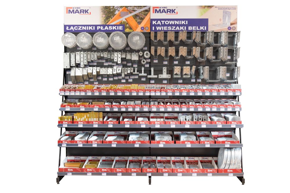 Regał: Kątowniki i łączniki płaskie
